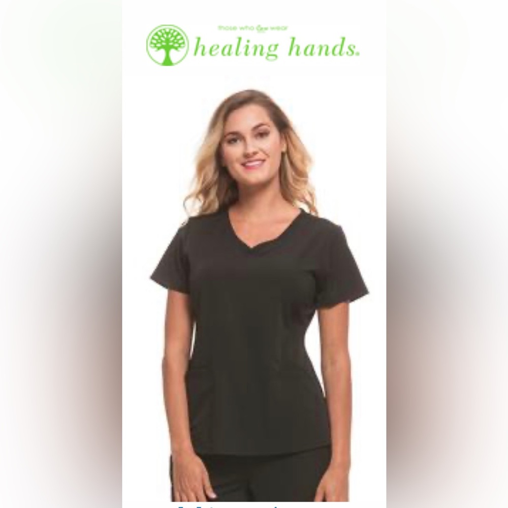 Healing Hands Scrub Top XS